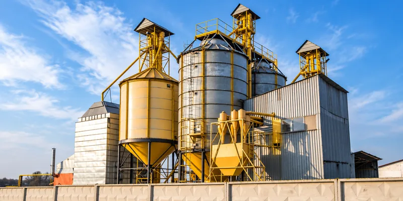 Industria cementera y planta de proceso